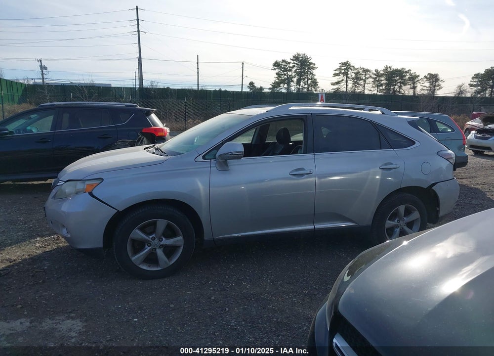2010 LEXUS RX 350 BASE (A6) VIN: 2T2BK1BA0AC015762
