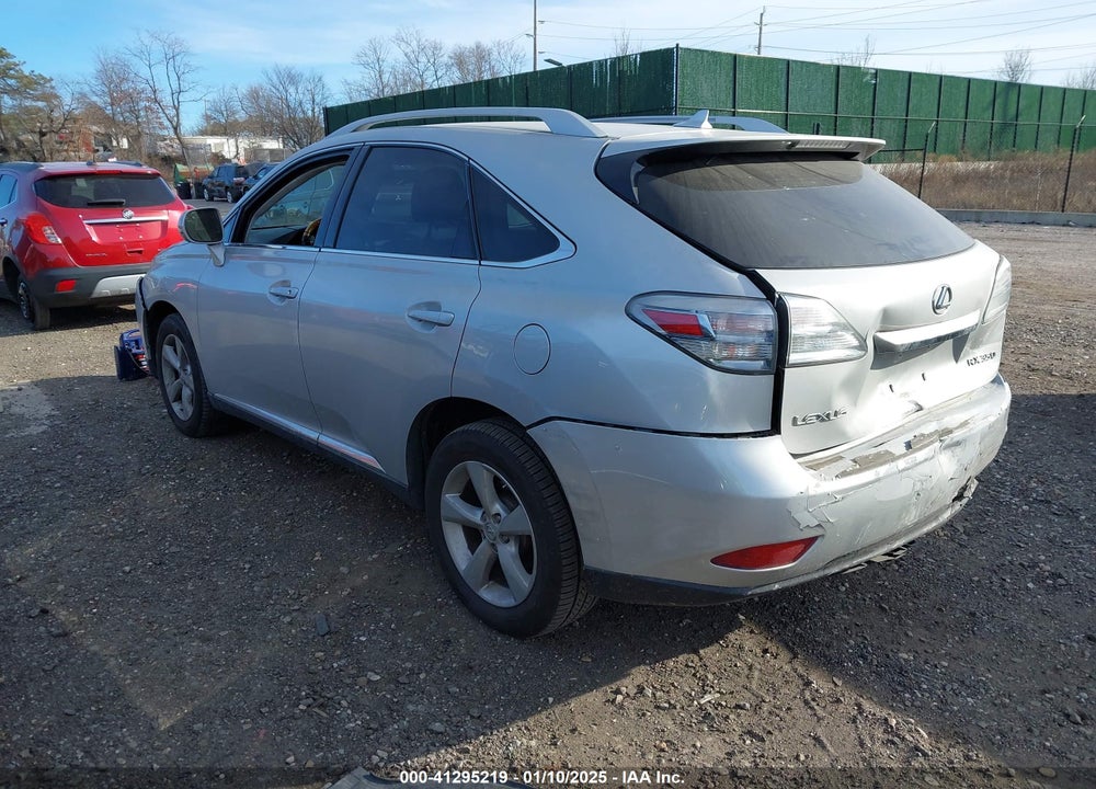 2010 LEXUS RX 350 BASE (A6) VIN: 2T2BK1BA0AC015762