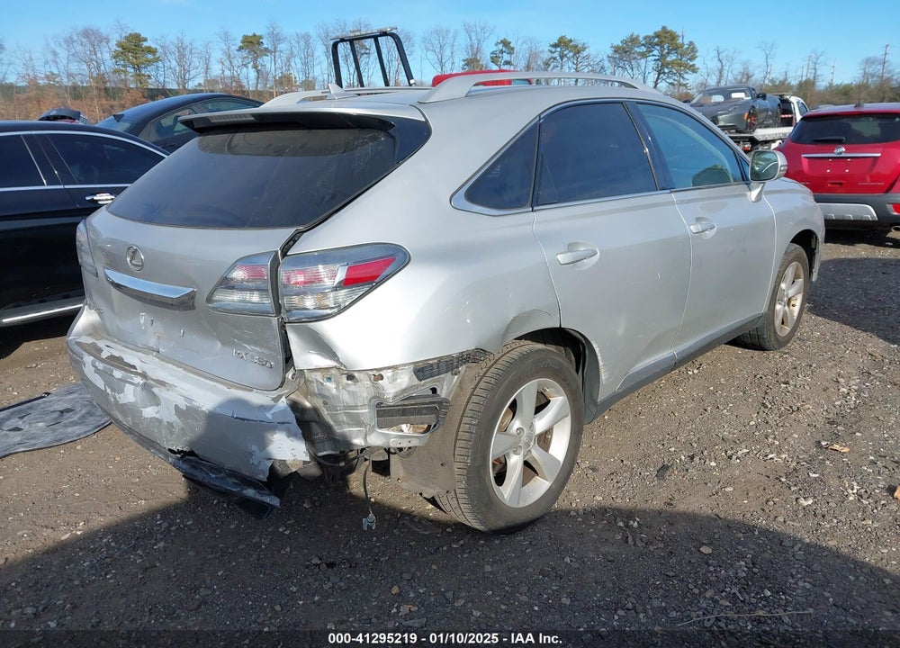 2010 LEXUS RX 350 BASE (A6) VIN: 2T2BK1BA0AC015762