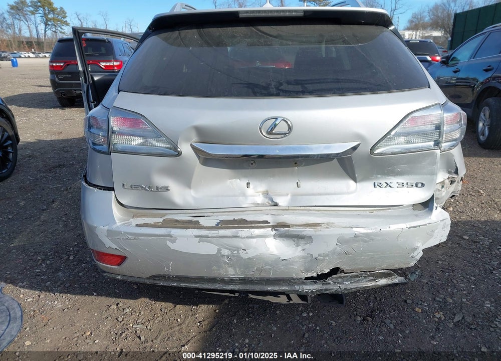 2010 LEXUS RX 350 BASE (A6) VIN: 2T2BK1BA0AC015762