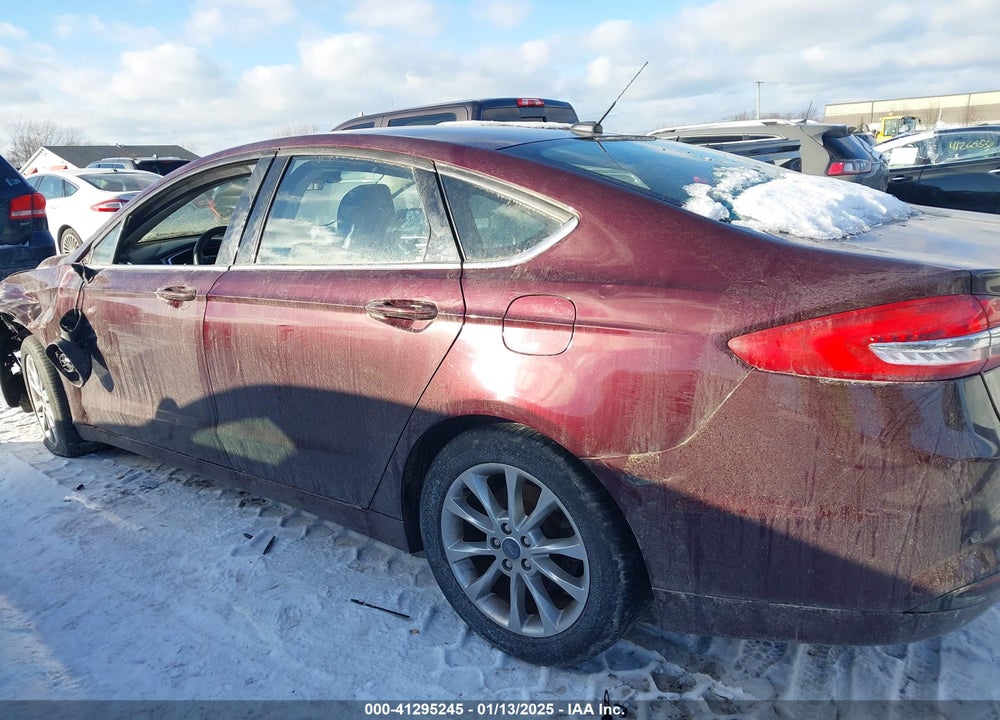 2017 FORD FUSION VIN: 3FA6P0H75HR290888