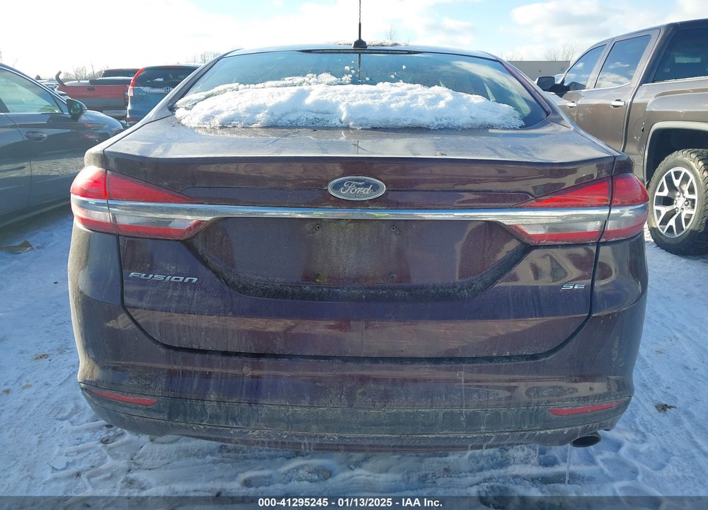 2017 FORD FUSION VIN: 3FA6P0H75HR290888