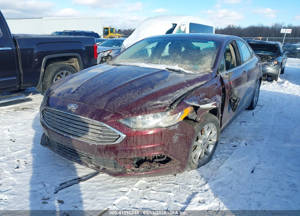 2017 FORD FUSION VIN: 3FA6P0H75HR290888