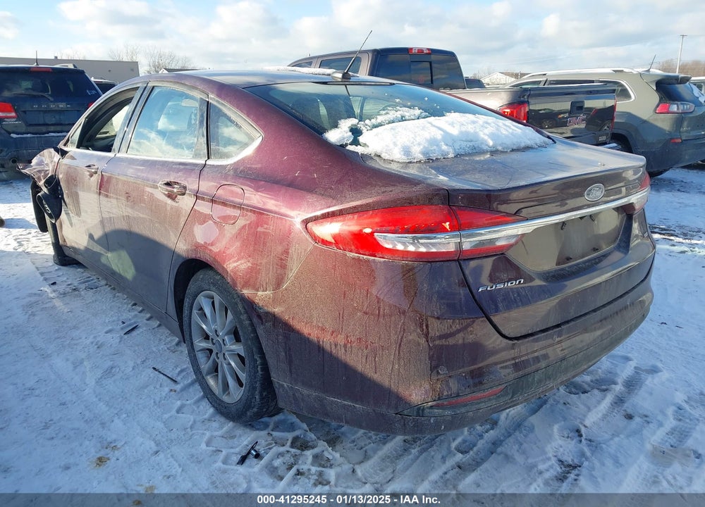 2017 FORD FUSION VIN: 3FA6P0H75HR290888
