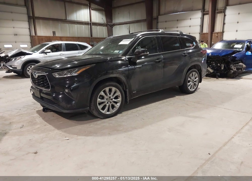 2021 TOYOTA HIGHLANDER HYBRID LIMITED VIN: 5TDXBRCH8MS521016