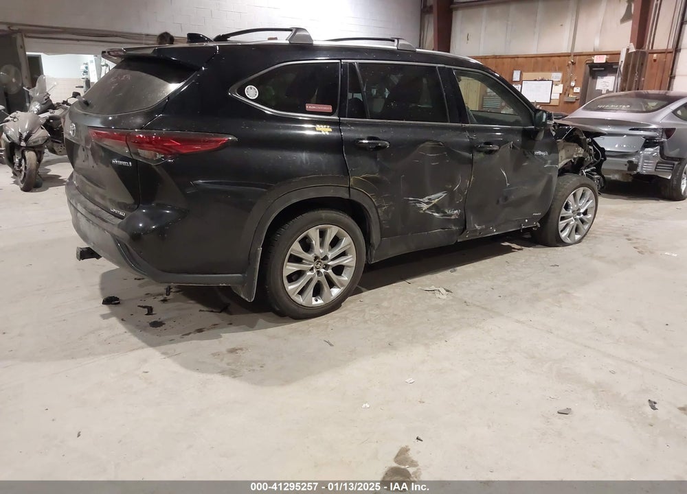 2021 TOYOTA HIGHLANDER HYBRID LIMITED VIN: 5TDXBRCH8MS521016