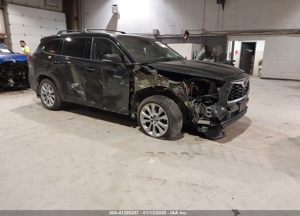 2021 TOYOTA HIGHLANDER HYBRID LIMITED VIN: 5TDXBRCH8MS521016