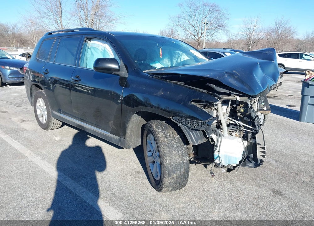 2013 TOYOTA HIGHLANDER VIN: 5TDBK3EH4DS256115