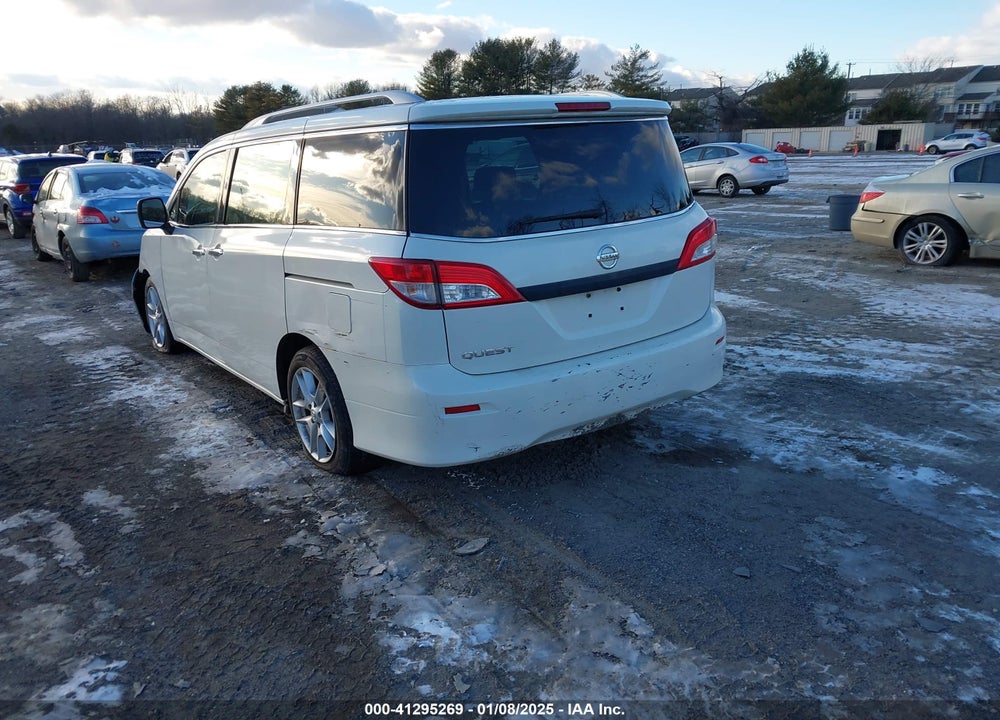 2015 NISSAN QUEST S VIN: JN8AE2KP7F9123847