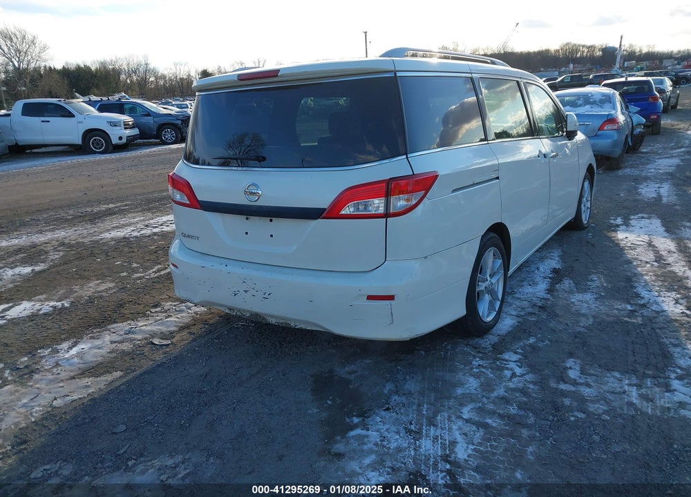 2015 NISSAN QUEST S VIN: JN8AE2KP7F9123847