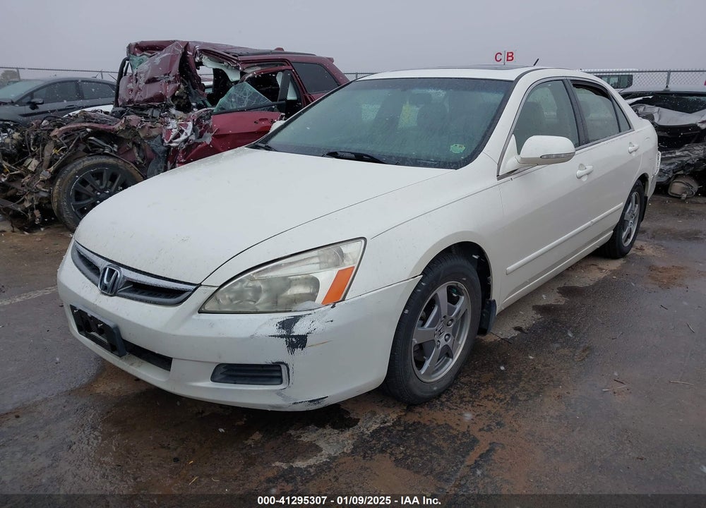 2006 HONDA ACCORD HYBRID VIN: JHMCN36496C001289