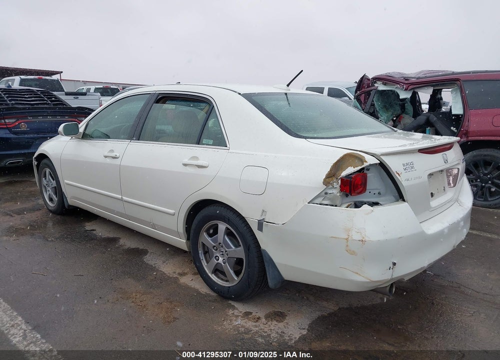 2006 HONDA ACCORD HYBRID VIN: JHMCN36496C001289