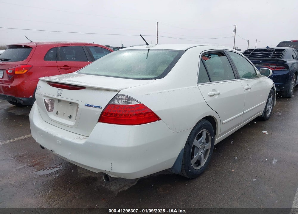 2006 HONDA ACCORD HYBRID VIN: JHMCN36496C001289