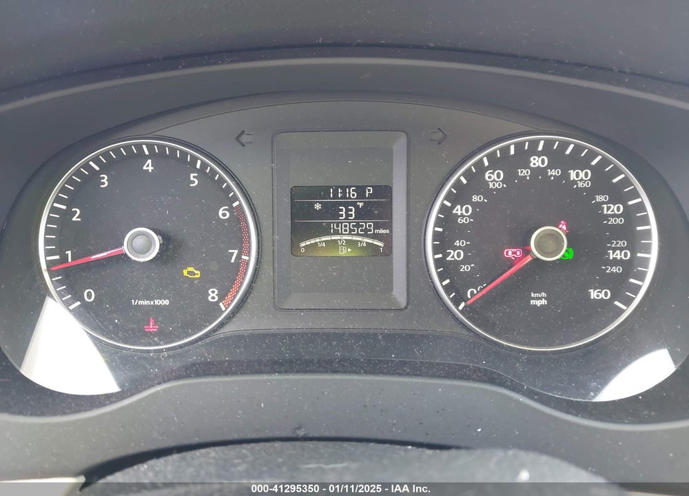 2013 VOLKSWAGEN JETTA 2.5L SE VIN: 3VWDP7AJ0DM355537