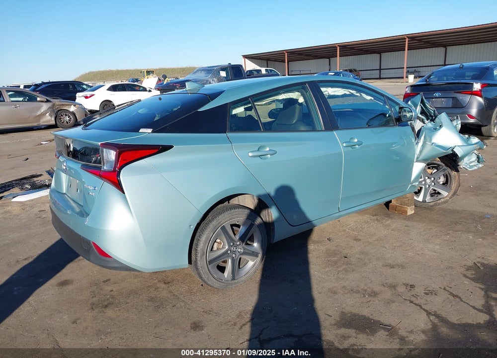 2019 TOYOTA PRIUS VIN: JTDKARFU5K3098982