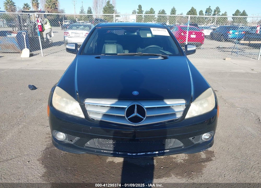 2008 MERCEDES-BENZ C VIN: WDDGF54X58F057584