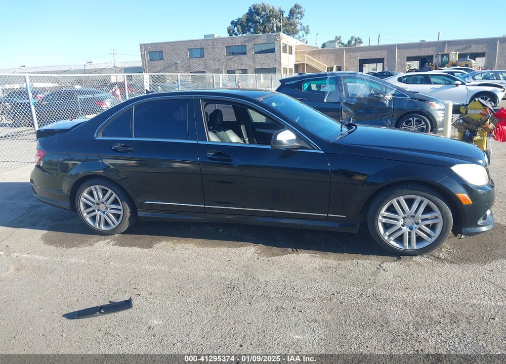 2008 MERCEDES-BENZ C VIN: WDDGF54X58F057584