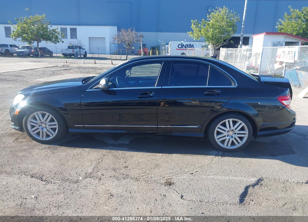2008 MERCEDES-BENZ C VIN: WDDGF54X58F057584