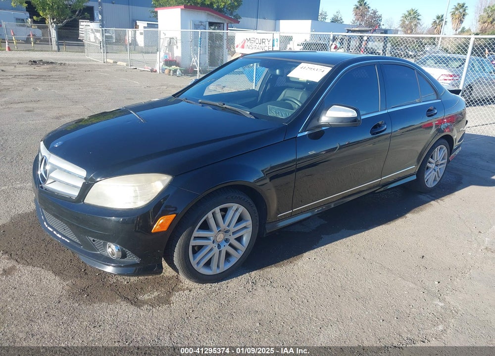 2008 MERCEDES-BENZ C VIN: WDDGF54X58F057584