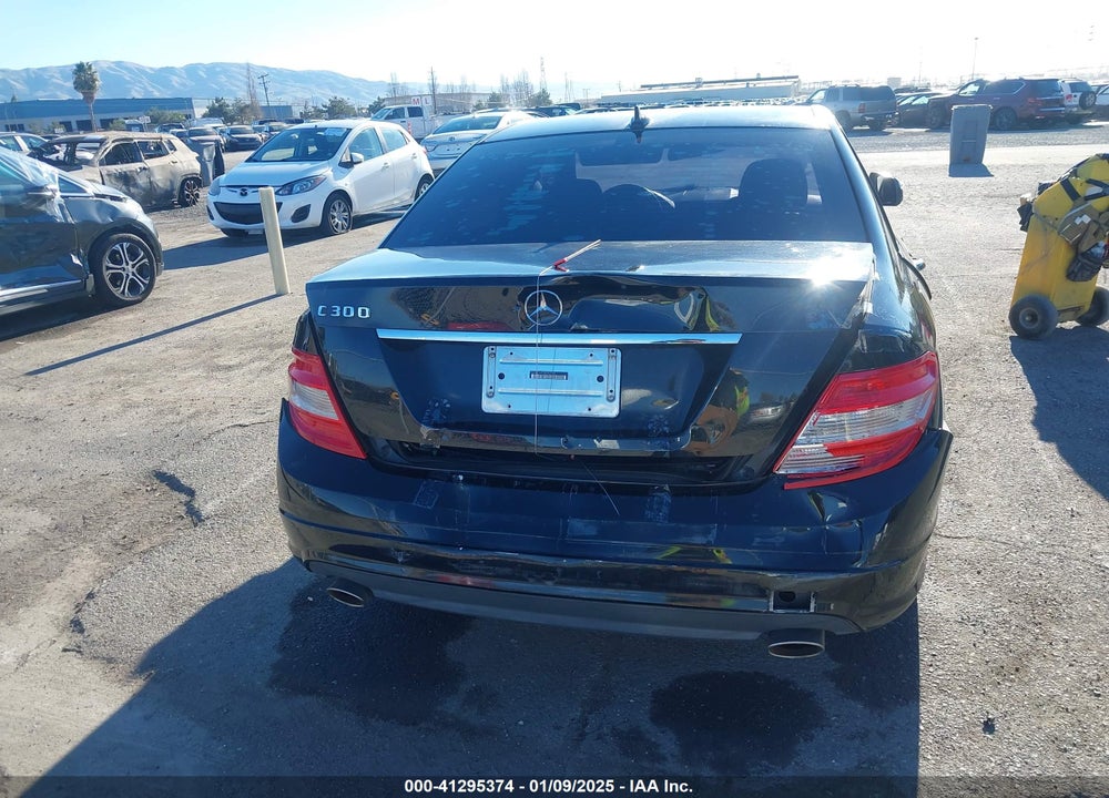 2008 MERCEDES-BENZ C VIN: WDDGF54X58F057584