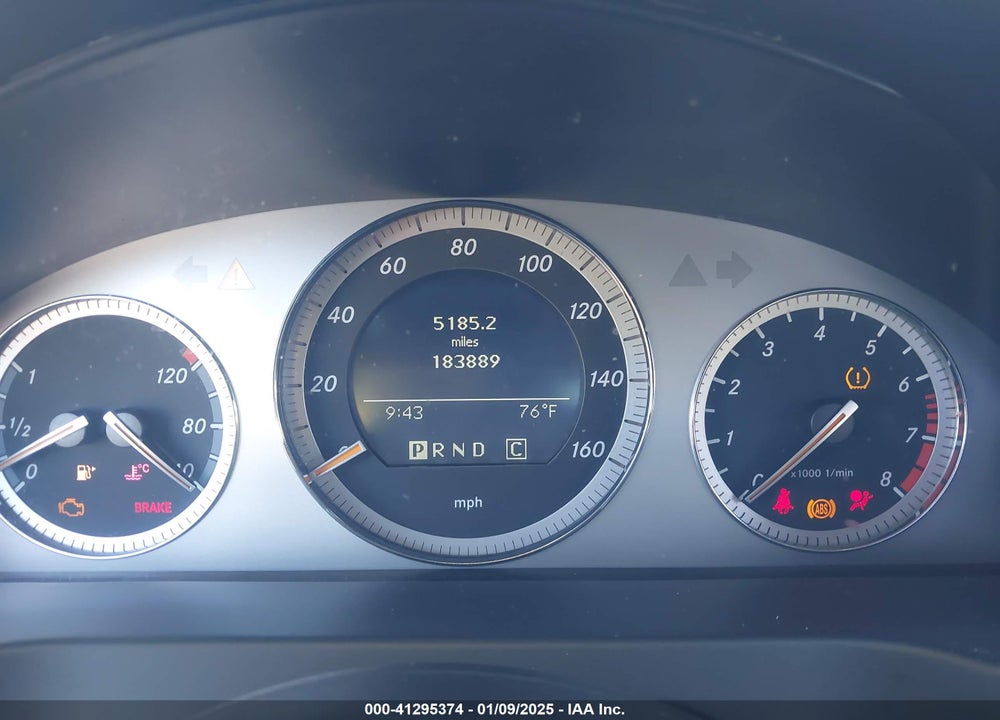 2008 MERCEDES-BENZ C VIN: WDDGF54X58F057584