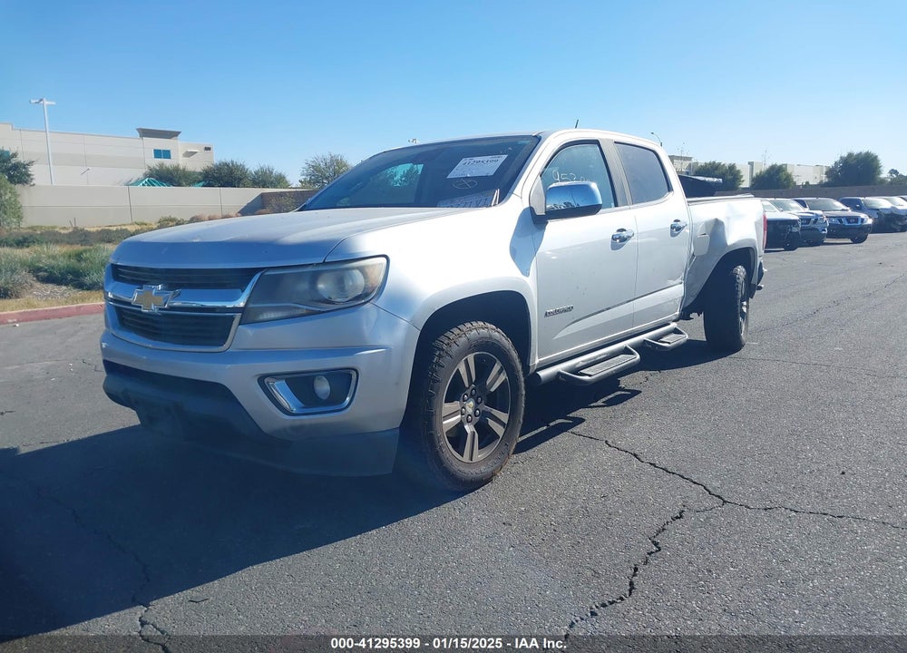 2015 CHEVROLET COLORADO LT VIN: 1GCGSBE34F1217738