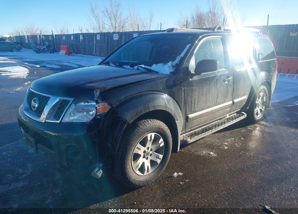 2011 NISSAN PATHFINDER SILVER VIN: 5N1AR1NB7BC603387