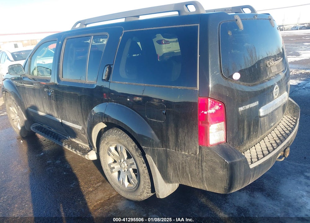 2011 NISSAN PATHFINDER SILVER VIN: 5N1AR1NB7BC603387