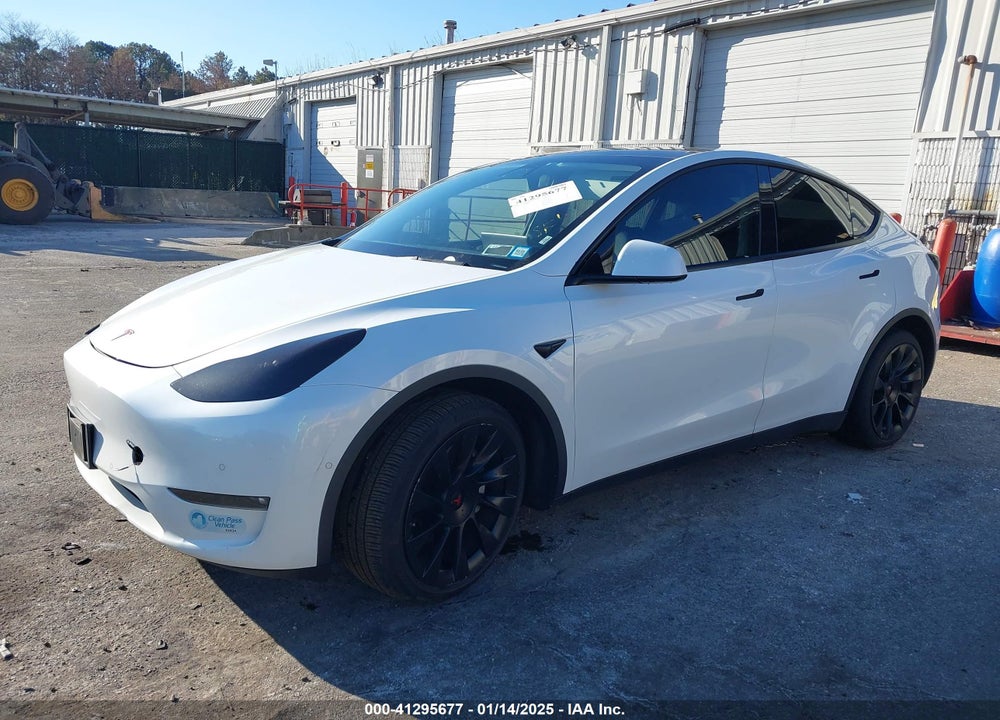 2021 TESLA MODEL Y LONG RANGE DUAL MOTOR ALL-WHEEL DRIVE VIN: 5YJYGDEEXMF149226