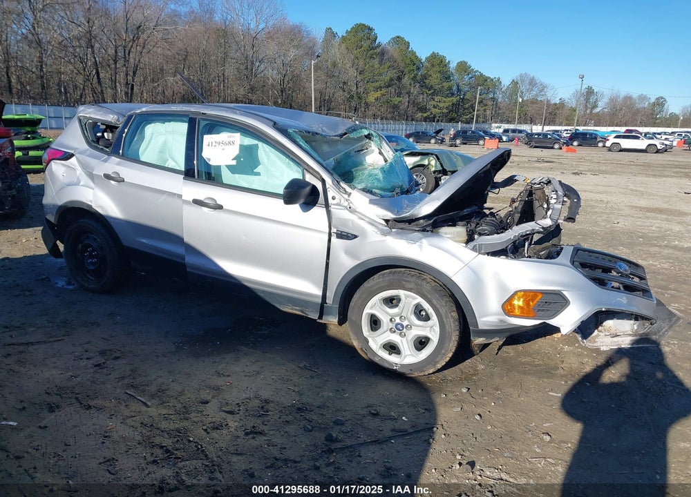 2017 FORD ESCAPE S VIN: 1FMCU0F72HUD15484