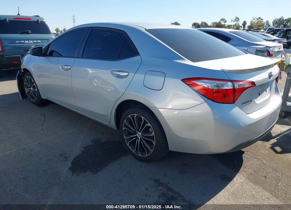 2015 TOYOTA COROLLA S PLUS VIN: 5YFBURHE0FP323450