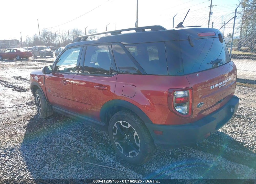 2024 FORD BRONCO SPORT OUTER BANKS VIN: 3FMCR9C63RRE56445