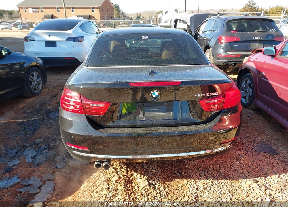 2015 BMW 428I VIN: WBA3V5C51FP752516