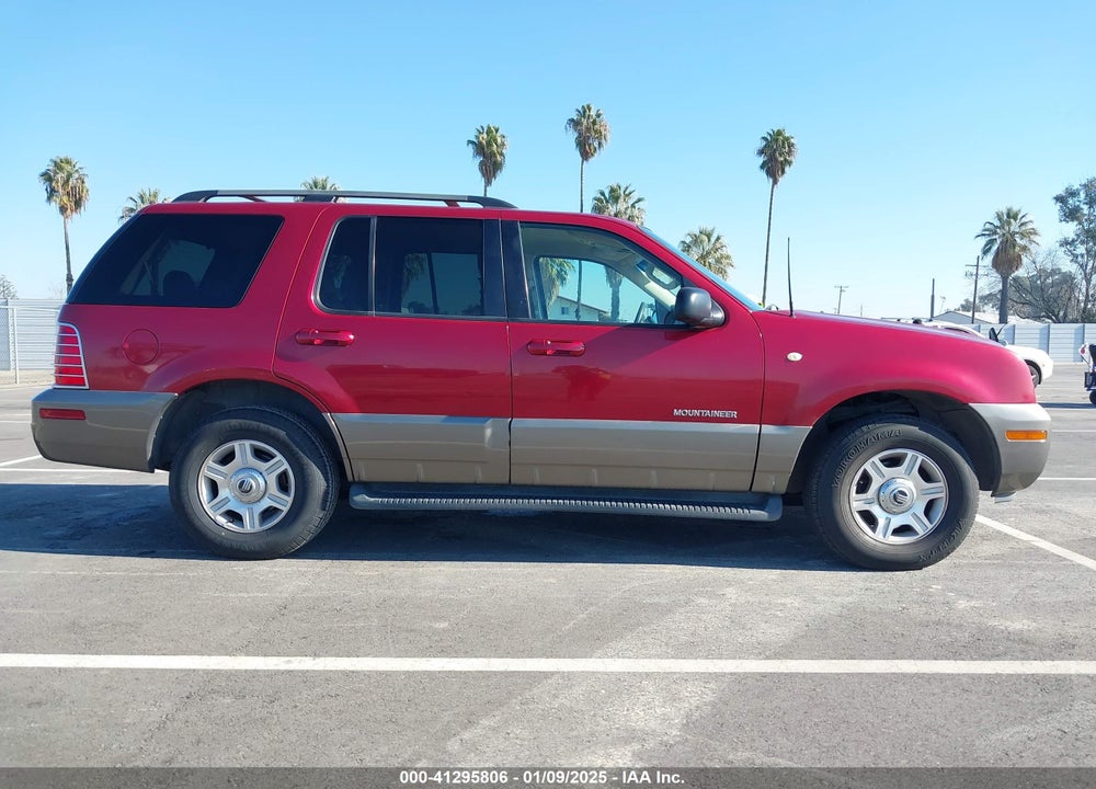 2002 MERCURY MOUNTAINEER VIN: 4M2ZU86E92ZJ28372