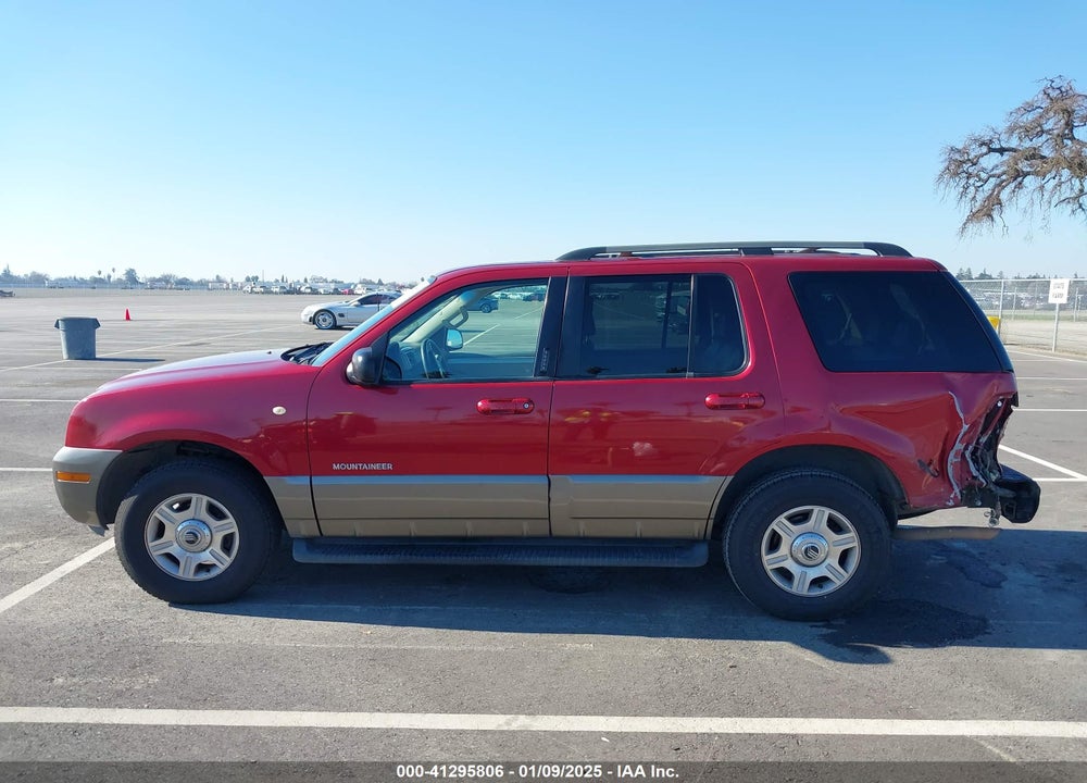 2002 MERCURY MOUNTAINEER VIN: 4M2ZU86E92ZJ28372