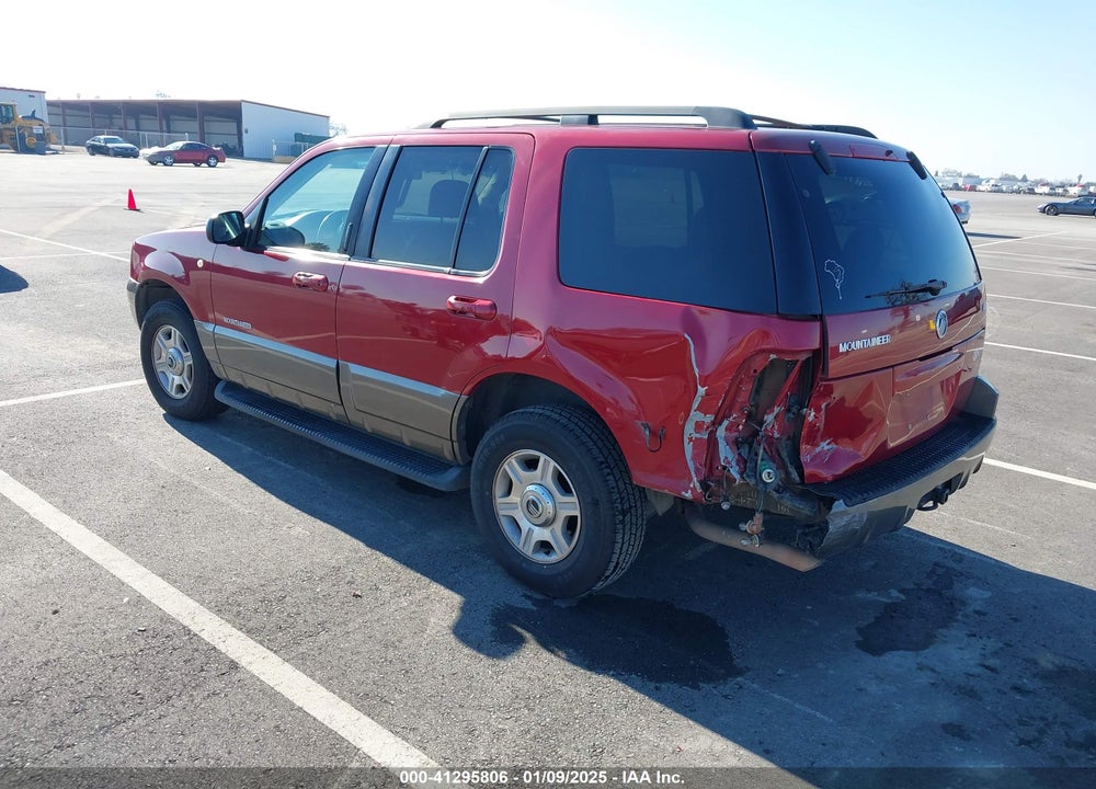 2002 MERCURY MOUNTAINEER VIN: 4M2ZU86E92ZJ28372
