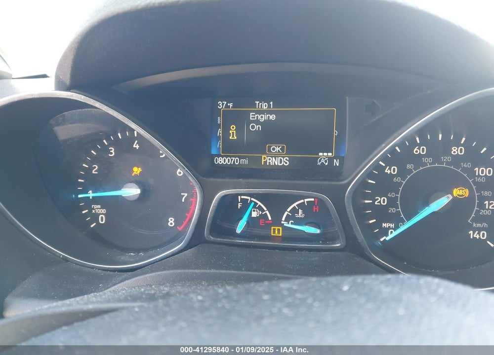 2017 FORD ESCAPE SE VIN: 1FMCU9GD4HUC61744