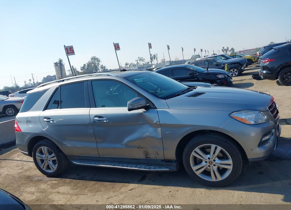 2012 MERCEDES-BENZ ML 350 BLUETEC 4MATIC VIN: 4JGDA2EB1CA056656