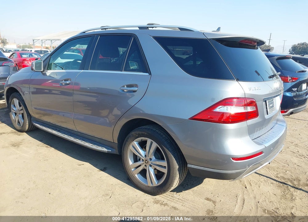 2012 MERCEDES-BENZ ML 350 BLUETEC 4MATIC VIN: 4JGDA2EB1CA056656