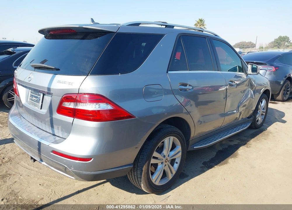2012 MERCEDES-BENZ ML 350 BLUETEC 4MATIC VIN: 4JGDA2EB1CA056656