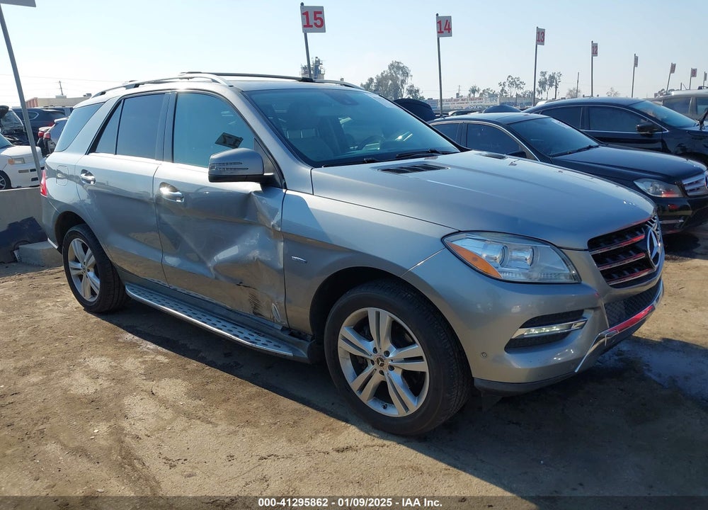 2012 MERCEDES-BENZ ML 350 BLUETEC 4MATIC VIN: 4JGDA2EB1CA056656