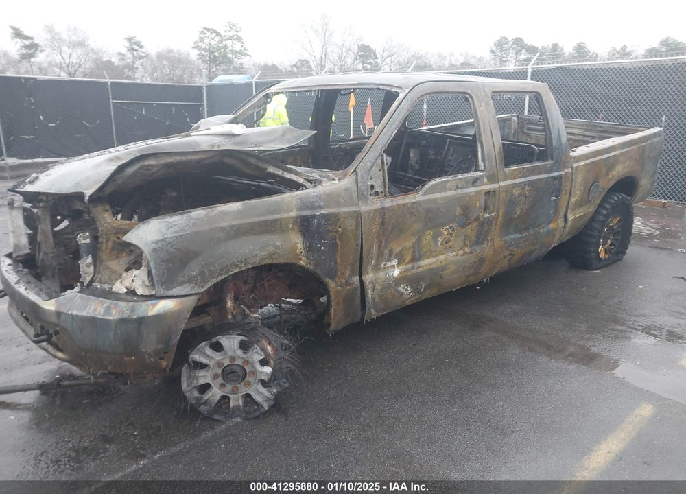 2003 FORD F-250 VIN: 1FTNW21P03EC92543