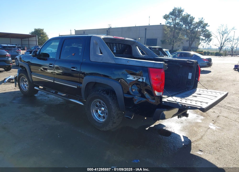 2005 CHEVROLET AVALANCHE 1500 Z71 VIN: 3GNEK12Z45G281022