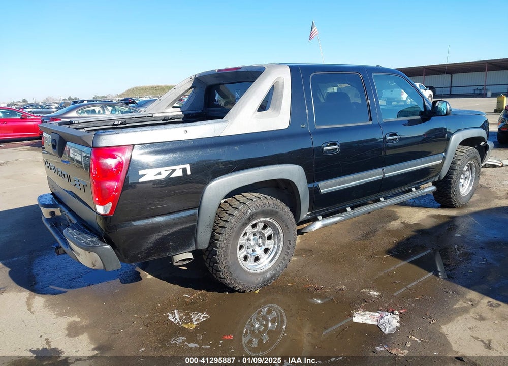 2005 CHEVROLET AVALANCHE 1500 Z71 VIN: 3GNEK12Z45G281022
