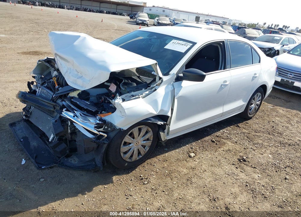 2012 VOLKSWAGEN JETTA 2.0L S VIN: 3VW2K7AJ1CM405379