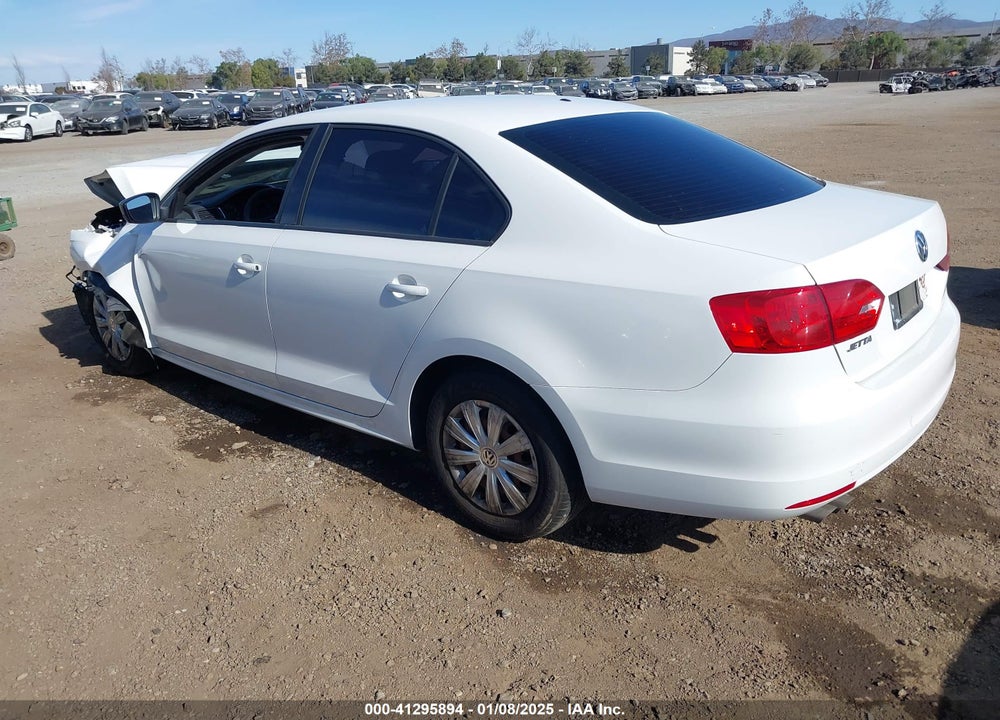 2012 VOLKSWAGEN JETTA 2.0L S VIN: 3VW2K7AJ1CM405379