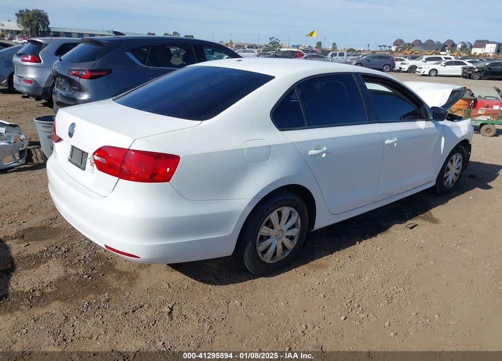 2012 VOLKSWAGEN JETTA 2.0L S VIN: 3VW2K7AJ1CM405379
