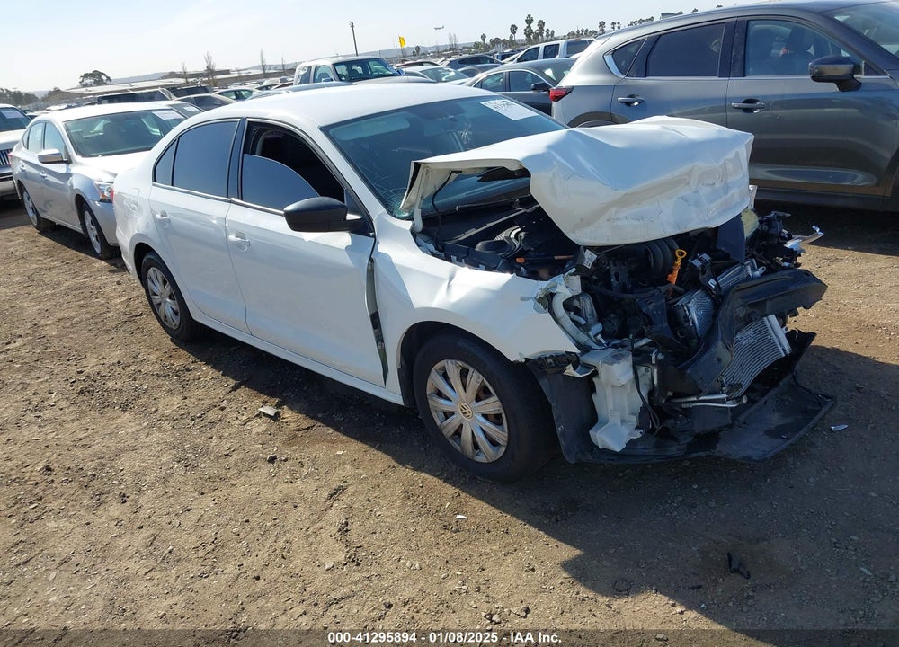 2012 VOLKSWAGEN JETTA 2.0L S VIN: 3VW2K7AJ1CM405379