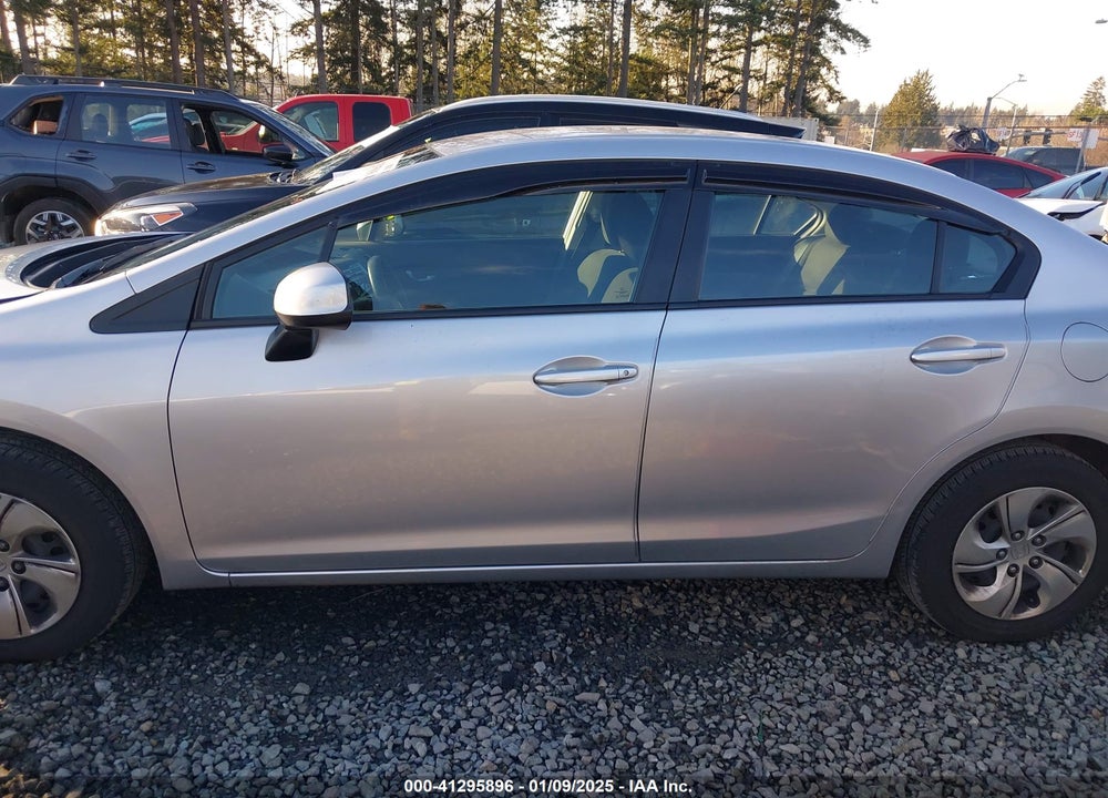 2013 HONDA CIVIC LX VIN: 19XFB2F5XDE279182