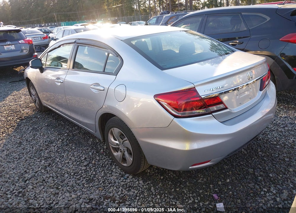 2013 HONDA CIVIC LX VIN: 19XFB2F5XDE279182